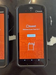 Toast Flex POS Go 2 Handheld Tablet Mobile Computer Device w/ Charger *LOT OF 2*