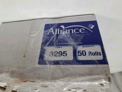 Alliance Thermal Paper Receipt Rolls, 2 1/4&Prime; x 50&prime;, White, 46 Rolls Open Box New