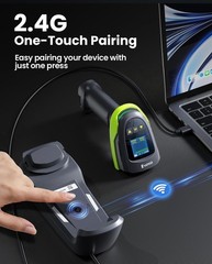 Eyoyo 1.44&Prime; LCD Handheld Bar Code Reader Warehouse POS Wireless Barcode Scanner