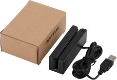 Mini Smart Card Reader – Plug & Play 3 Track USB Swipe for Quick Transactions