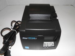 Star TSP100 Thermal POS Receipt Printer TSP143IIILAN w power cord ETHERNET