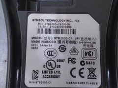 Lot of 6 Symbol Barcode Scanner Charging Cradles STB2000-C1007R with AC adapters