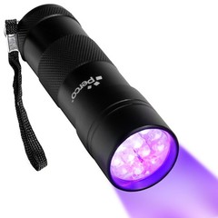 Perco Counterfeit Flashlight Portable & Reliable Device with UV Light Detect…