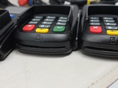 Lot Of 3 Pax SP30 Credit Card Reader Pin Pad Not Recently Tested *Please Read*