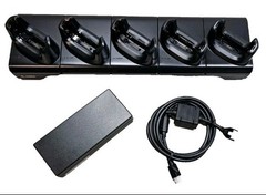 Zebra CRD-TC51-5SCHG1-01 TC52 TC57 Series Charging Cradle USB Dock Station & PSU