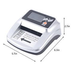 Money Bill Counter Machine Cash Checking Counting Counterfeit Detector UV MG usa