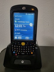 Handheld Computer Motorola Mc55a and bar Code Scanner