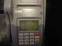 First Data FD200 WiFi Terminal & Check Reader FD200