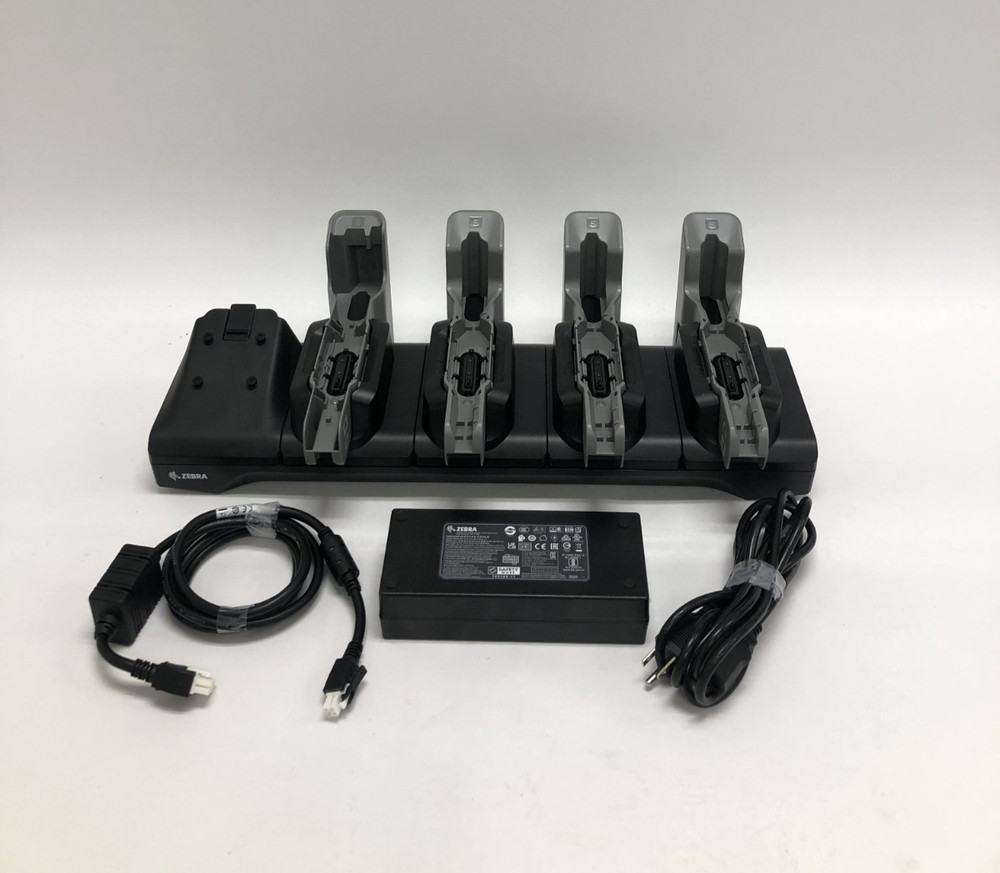 Zebra CRD-ET40X-4S8I1-01 4-Slot Charge Only Cradle