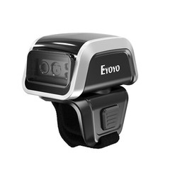 Eyoyo Bluetooth 2D Finger Ring Barcode Scanner Screen Scanning PDF417 for iPad