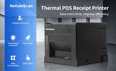 USB POS Receipt Printer, 80mm Thermal Receipt Printer with Auto Cutter Cash 300m