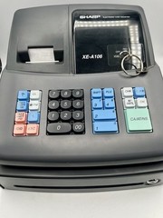 Sharp XE-A106 Electronic Cash Register. Microban Antimicrobial Keytop Protection