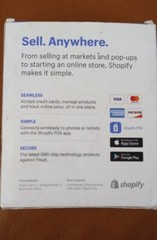 Shopify Chip & Swipe Reader S1701 Wireless and Secure New Open Box