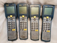 Lot of 4 Intermec 2425 Handheld Computer Barcode Scanner 2.4Ghz Open Air AS IS