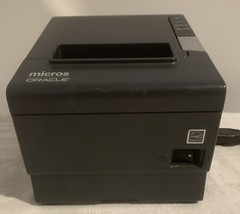 Epson Micros Oracle TM-T88V Receipt Printer Serial USB Black M244A Tested