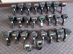 Lot Of 26 Psion Zebra Omnii XT15 7545MBW Barcode Scanner Untested As Is