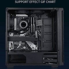 GPU Support Bracket RGB LED Illuminated Graphics Card Holder Control Base Plate