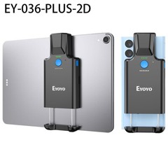 Bluetooth 2D QR Code Barcode Scanner Phone Back Clip Bar Code Reader PC Scanner