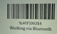 2600mAh Bluetooth Barcode Scanner with Multiple Scanning Modes for Professionals