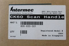 INTERMEC 805-633-001 CK60 Scan Handle Kit NSN 5340-01-530-8566