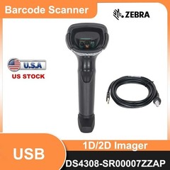 Symbol DS4308-SR00007ZZAP 2D Corded Digital Barcode Scanner Imager w/ USB Cable