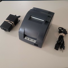EPSON TM-U220B KITCHEN RECEIPT POS PRINTER NETWORK/ETHERNET W/ POWER SUPPLY