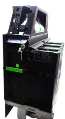 Crane CR5000 Coin Recycler Chassis, Hoppers, Mount, NCR 7360 FastLane SelfServ
