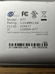 PAX A77 Smart Mini Payment Terminal