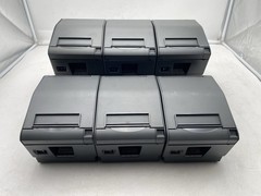 Lot of 6 Star Micronics TSP700 TSP743D Receipt Printer Serial/RJ11 No AC Adapter