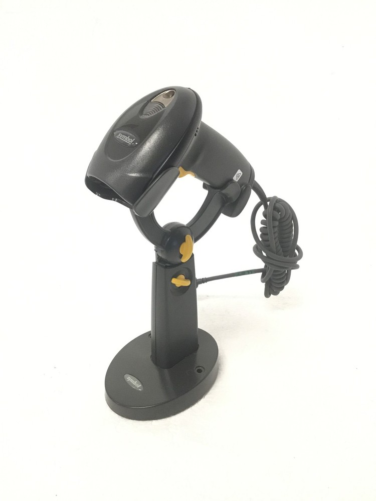 Symbol LS4208 Barcode Scanner LS4208-SR20007ZZR USB w/ Stand QTY FREE SHIPPING