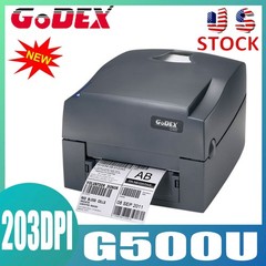 US GODEX G500U 203dpi 4 inch Thermal Transfer & Direct Thermal USB Lable Printer