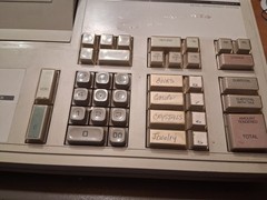 Royal ER 185 Electric Cash Register, Wired Lockable Drawer, Key & Electric Open