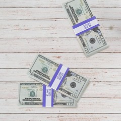 Self-Adhesive Currency Straps – 100pcs ABA Standard $2000 Purple Bill Organizers