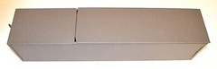 LeFebure Safe Deposit Box, Metal, Drawer *Used* 21- 9/16&Prime; x 4-7/8&Prime; x 4-13/16&Prime;