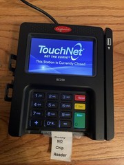 2-Ingenico iSC250 Touch NetPayment Credit Card Terminal Readers-No Pens-Works!
