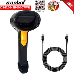 Symbol DS4208-SR00007WR Handheld 1/2D Portable Barcode Scanner Reader W/ Cable