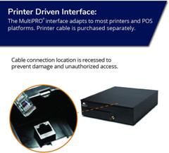 APG Heavy-Duty 16&Prime; Point of Sale Cash Drawer | Series 100 T320-BL1616 | Multipro