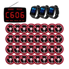 CATEL Restaurant Wireless Waiter Call System Table Call Button Pager