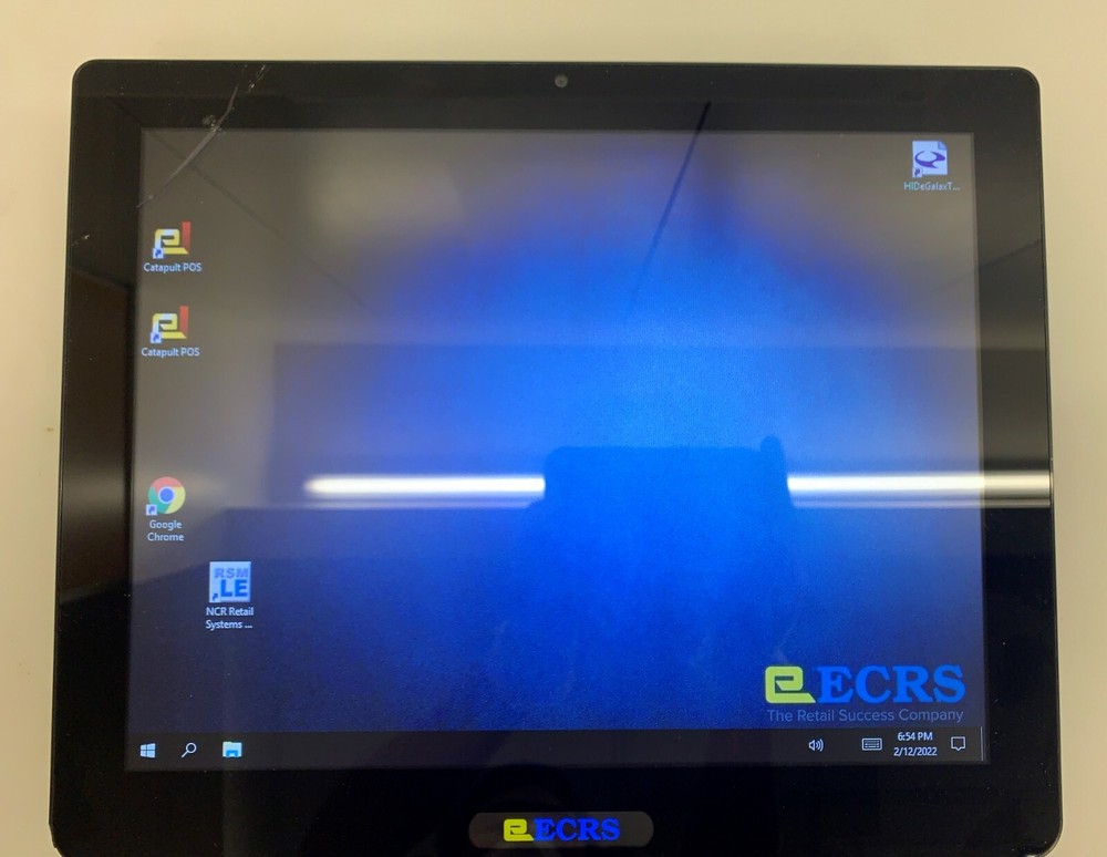 ECR Software ECRS Freedom Panel Point of Sale Windows 10 (Cracked Touchscreen)
