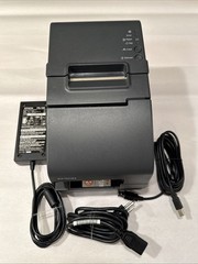 Epson TM-H2000 M255A Thermal POS Receipt Printer With Power Cord & USB Cord