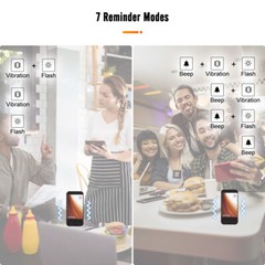 Retekess TD173 Restaurant Pager System Guest Queuing 20 Buzzers Food Truck Cafe