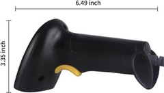 Handheld USB Barcode Scanner Wireless Automatic 1D Bar Code Reader Supermarket
