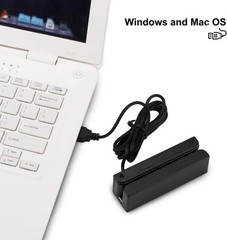 Compact USB Magnetic Card Reader for Seamless Data Capture