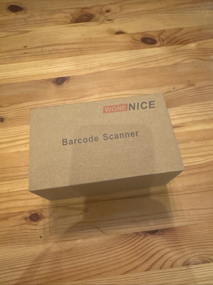 USB Laser Barcode Scanner Wired Handheld Bar Code Scanner Reader, Black NEW NIB