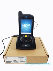 Motorola MC67 MC67NA-PBABAA00300 QWERTY 2D PDA WM6.5 Barcode Scanner + Cradle
