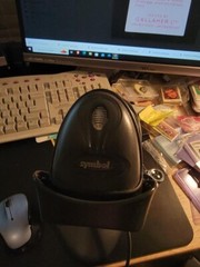 Symbol LS2208 Barcode Scanner with Stand and USB Cable