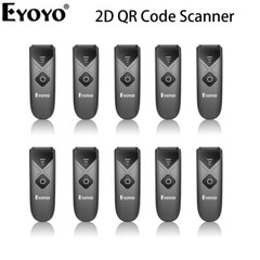 Eyoyo 10PCS 1D 2D QR Code Wireless Barcode Scanner Bluetooth USB Bar Code Reader