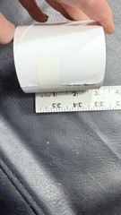 Verifone P250 1-Ply 3 inch x 165&prime; Receipt Paper – 25 Rolls