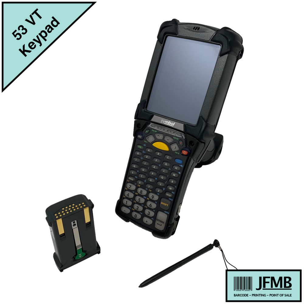 Zebra Barcode Scanner MC9190-G30SWGQA6WR 1D/2D 53 Key WM 6.5 Motorola Symbol