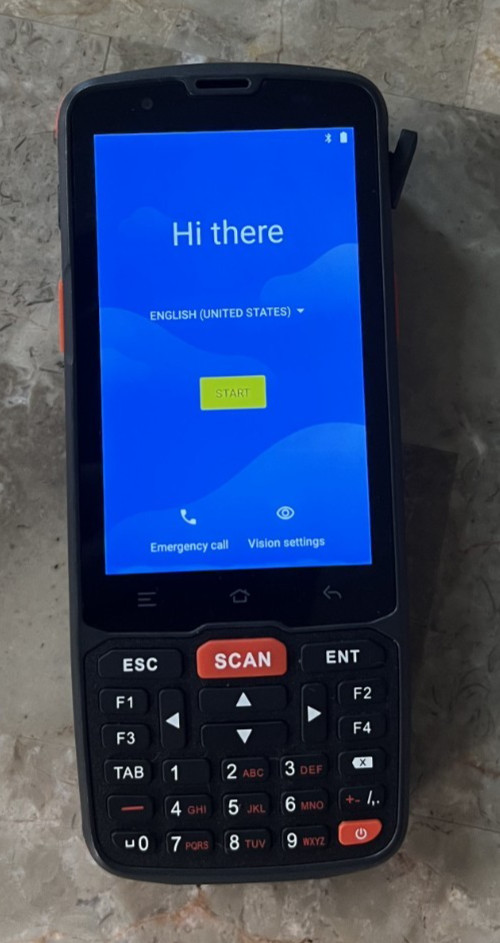 MEDIATEK Android Handheld Barcode Scanner Terminal Mobile Computer